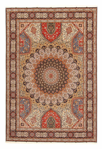 Tabriz - 50 Raj Rug 253x358cm - Persian Rugs