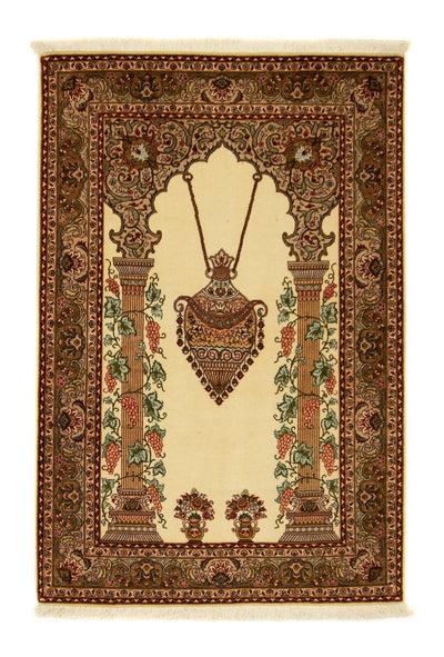 Tabriz - 50 Raj Rug 103x153cm - Persian Rugs