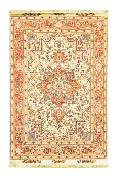 Tabriz - 50 Raj Rug 101x148cm - Persian Rugs