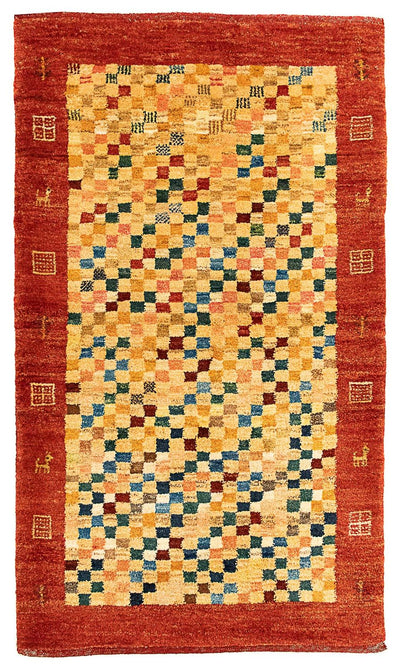 Persian Gabbeh Rug 78x139cm - Perserteppich Wollteppich