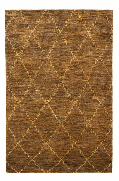 Indo Gabbeh Rug 137x205cm - Perserteppich Wollteppich