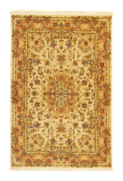 Tabriz - 50 Raj Rug 101x150cm - Persian Rugs