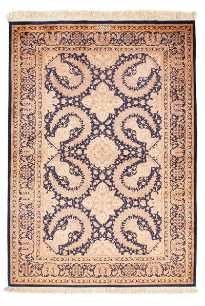 Qom Rug 102x149cm - Persian Rugs