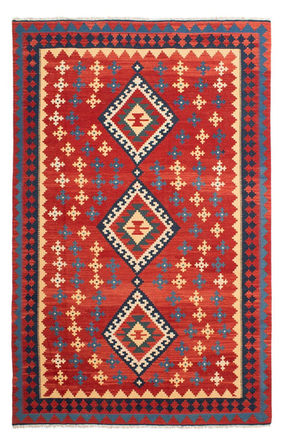 Kilim Fars Rug 204x314cm - red