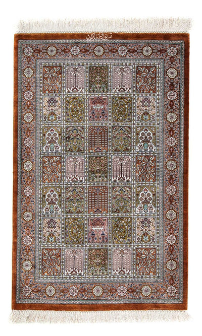 Qom Rug 59x92cm - Persian Rugs