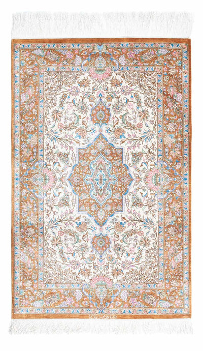 Qom Rug 79x124cm - Persian Rugs