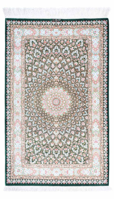 Qom Rug 83x128cm - Persian Rugs