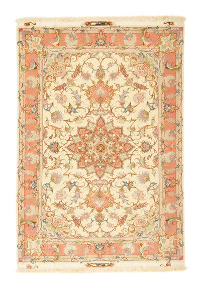 Tabriz - 50 Raj Rug 104x150cm - Persian Rugs