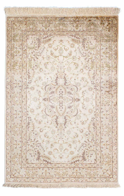 Qom Rug 99x147cm - Persian Rugs