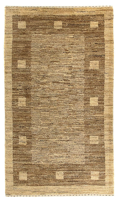 Indo Gabbeh Rug 77x126cm - Perserteppich Wollteppich