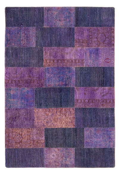 Patchwork Rug 165x237cm - Perserteppich Wollteppich