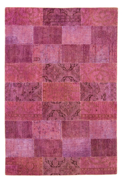 Patchwork Rug 182x264cm - Perserteppich Wollteppich