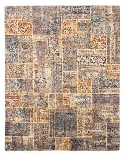 Patchwork Rug 240x303cm - Perserteppich Wollteppich