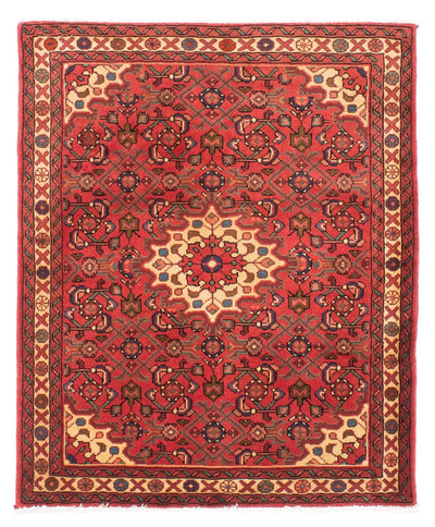 Hosseinabad Rug 110x135cm - Persian Rugs