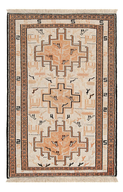 Silk Kilim Rug 65x101cm