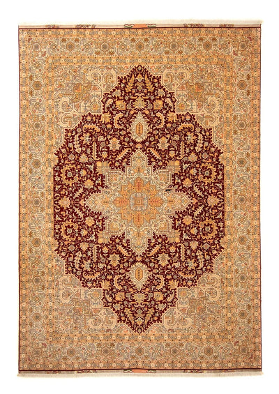 Tabriz - 50 Raj Rug 253x360cm - Persian Rugs