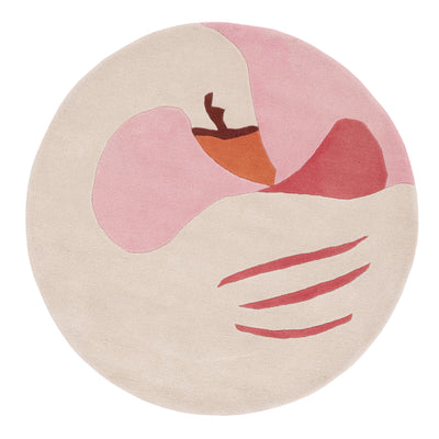 Swan Kids Rug Round