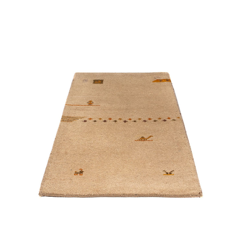 Gabbeh Rug - Indus - 120 x 70 cm - beige