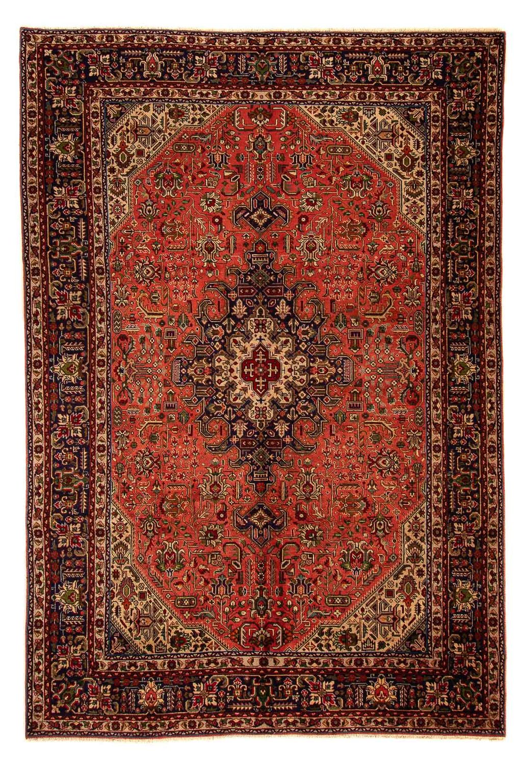 Perser Rug - Tabriz - 295 x 195 cm - light red
