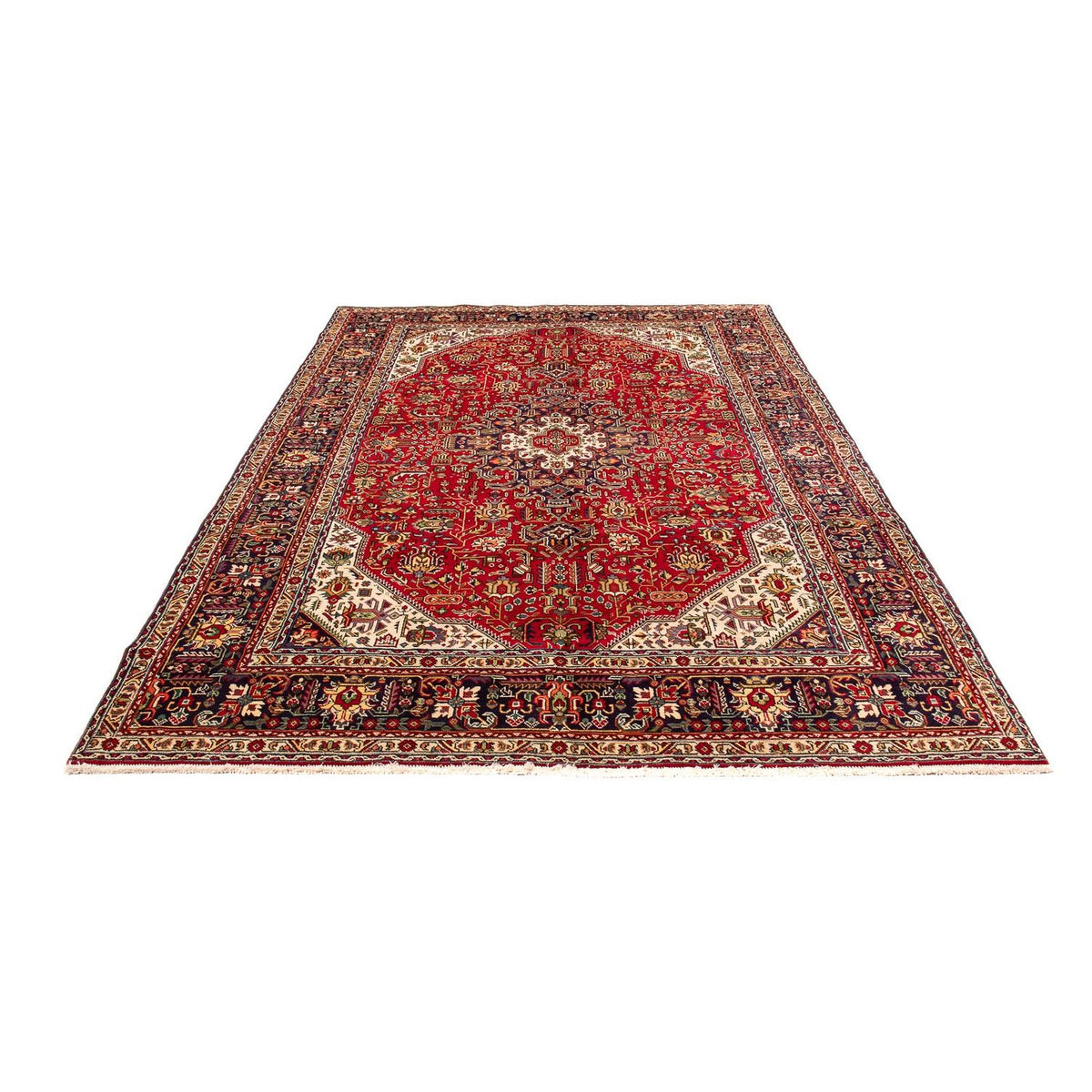 Perser Rug - Tabriz - 305 x 195 cm - dark red