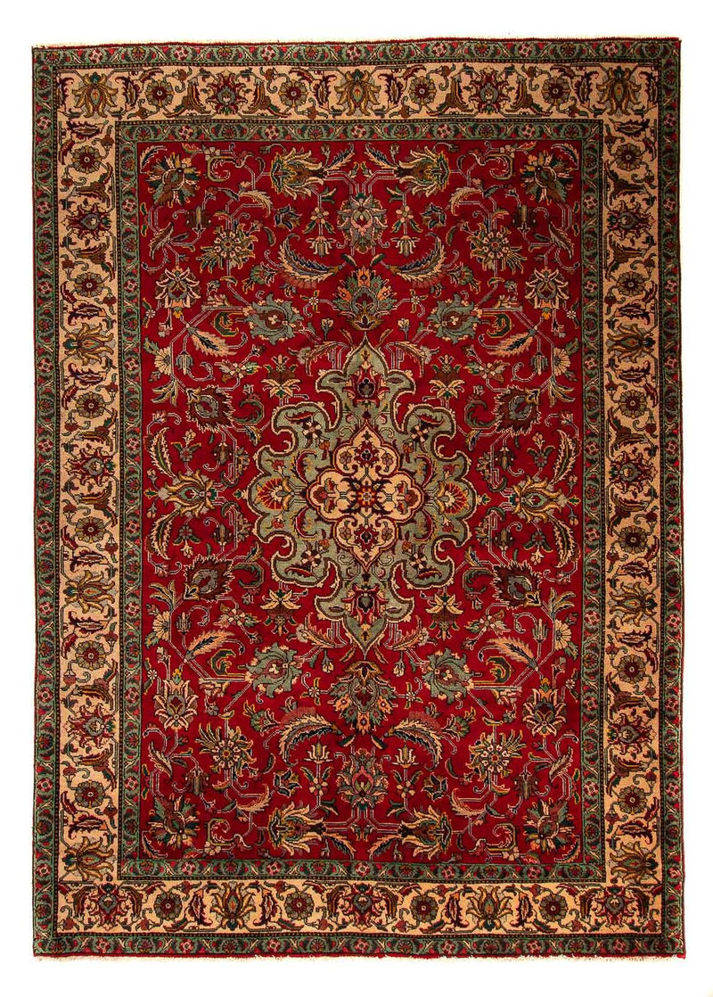 Perser Rug - Tabriz - 300 x 203 cm - dark red