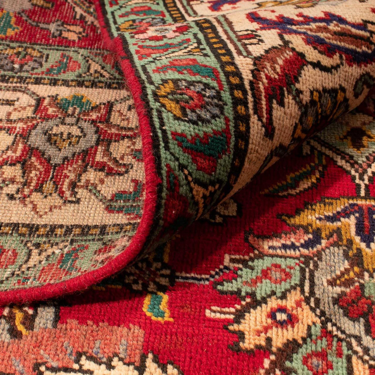 Perser Rug - Tabriz - 300 x 203 cm - dark red