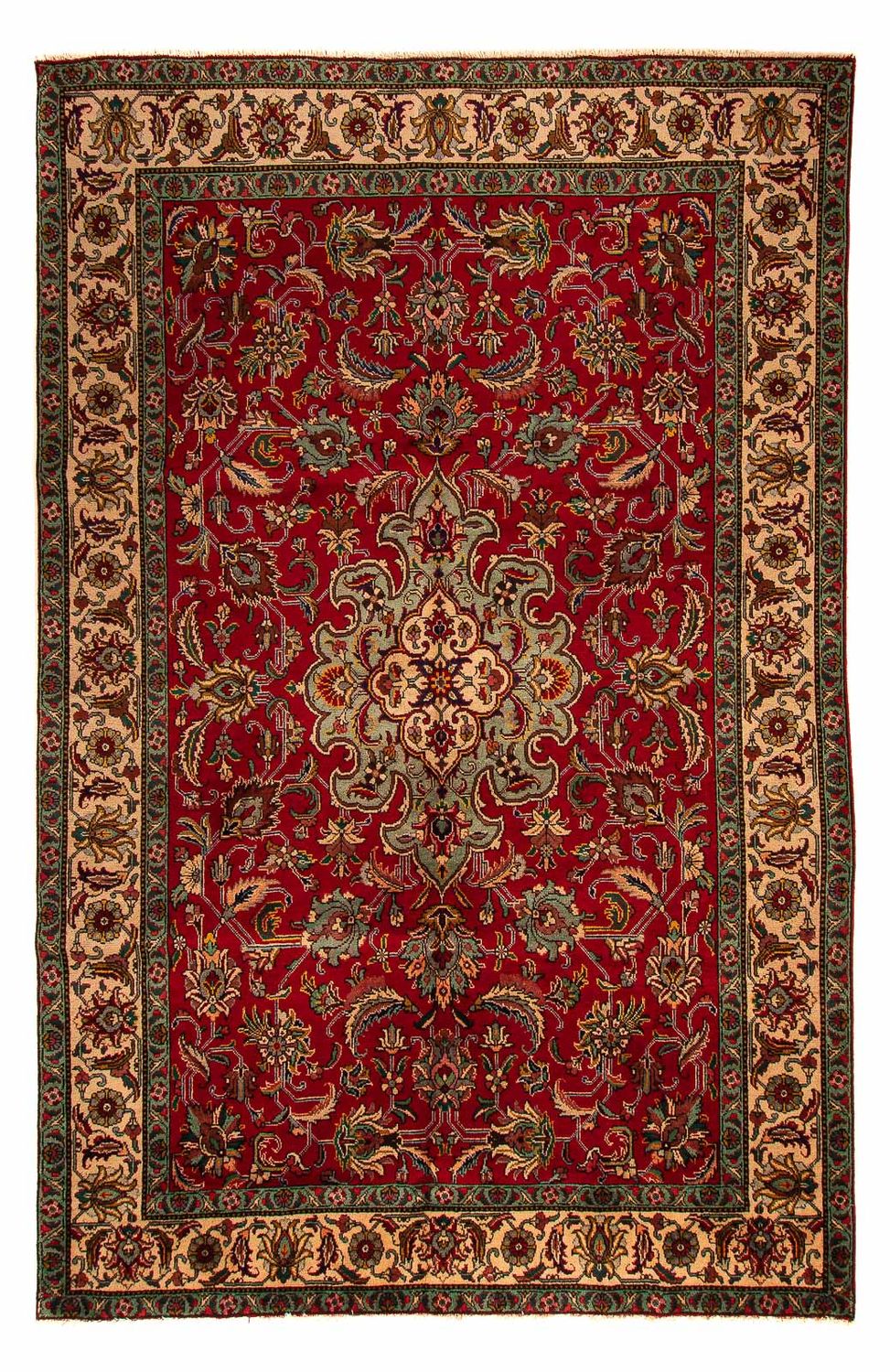Perser Rug - Tabriz - 305 x 200 cm - dark red