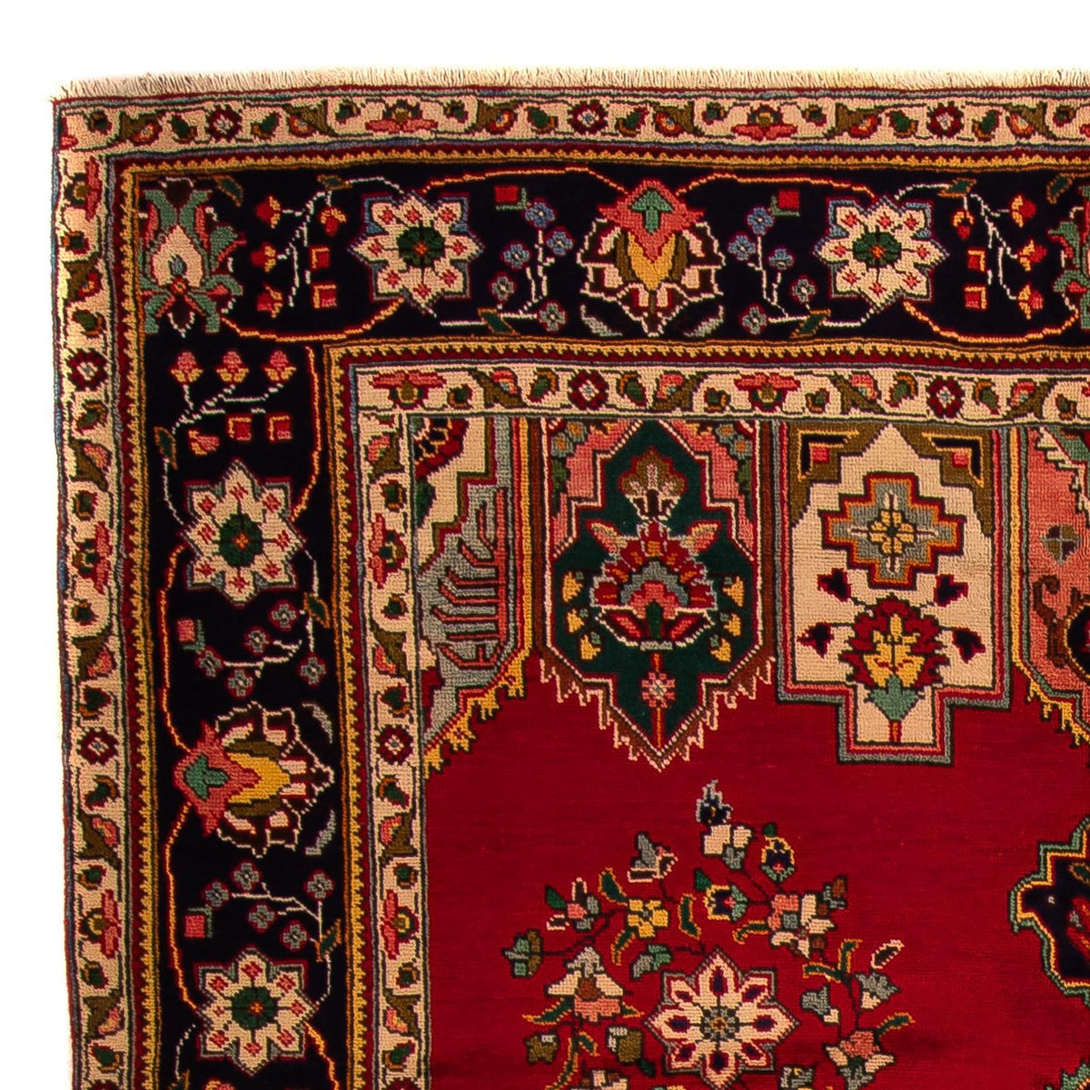 Perser Rug - Tabriz - 297 x 197 cm - dark red