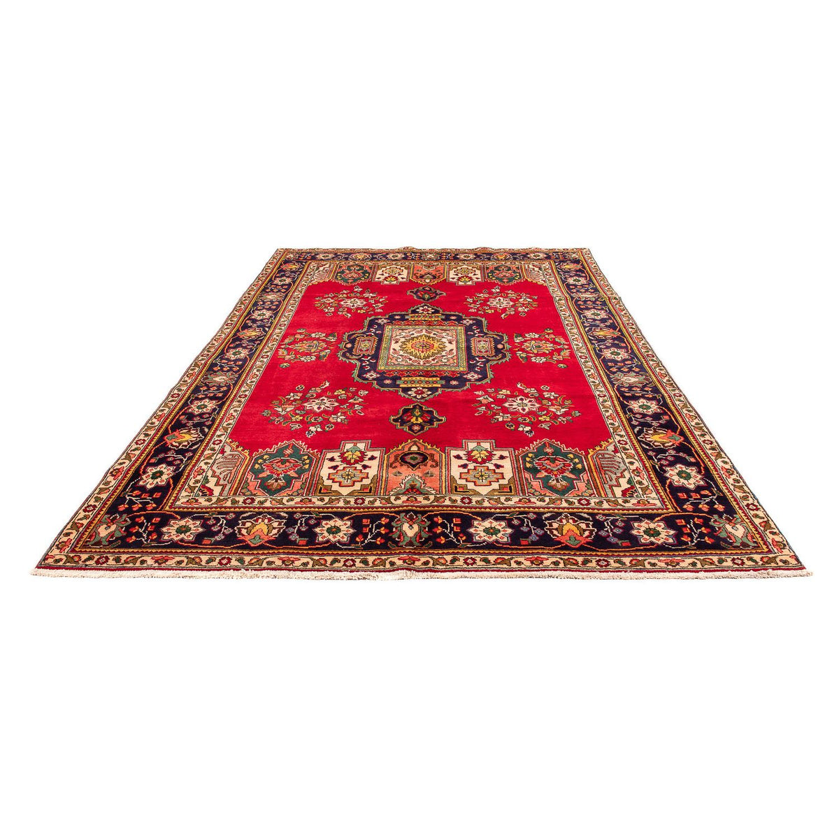 Perser Rug - Tabriz - 297 x 197 cm - dark red