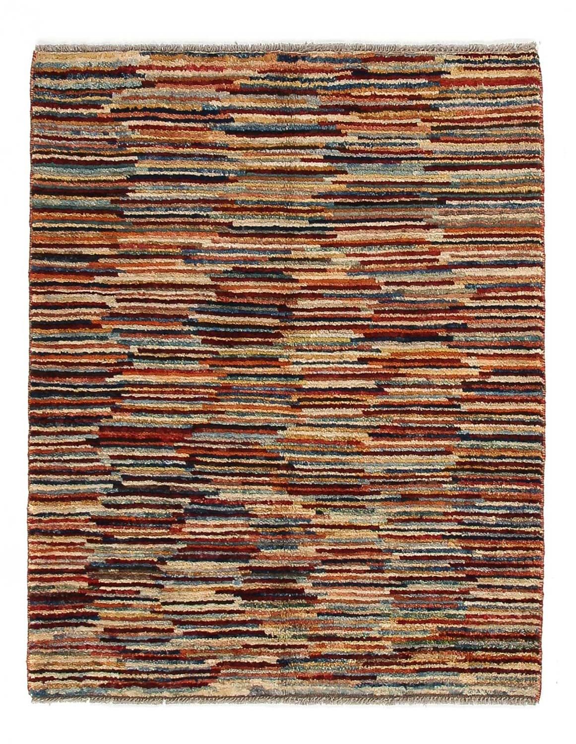 Kelim Rug - Splash - 122 x 94 cm - multicolored