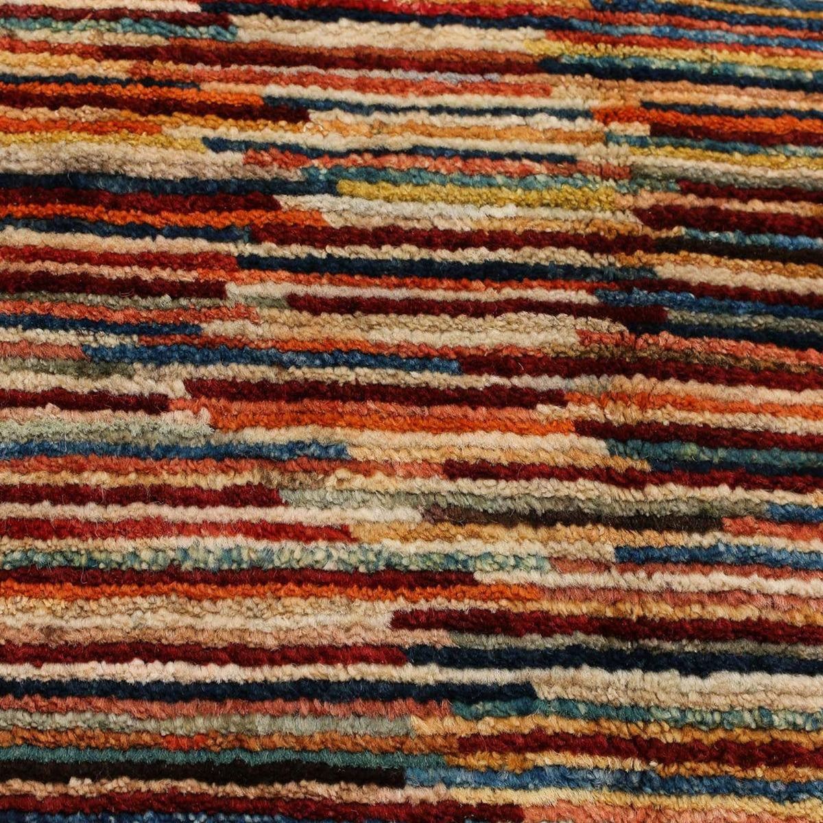 Kelim Rug - Splash - 122 x 94 cm - multicolored