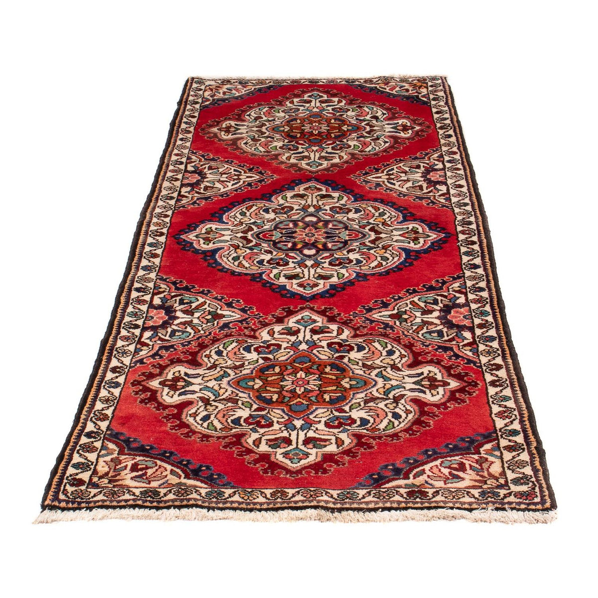 Runner Perser Rug - Nomadic - 196 x 73 cm - dark red
