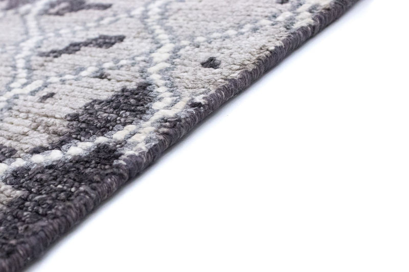 Designer Rug - 271 x 181 cm - silver