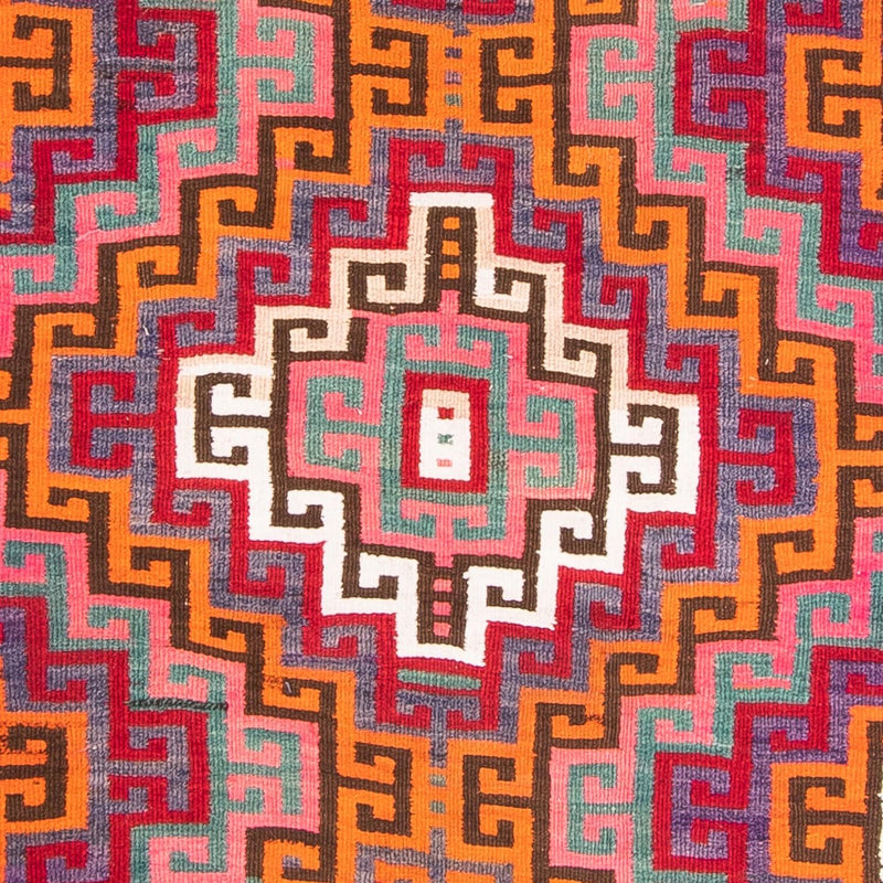 Runner Kelim Rug - Old - 320 x 135 cm - multicolored