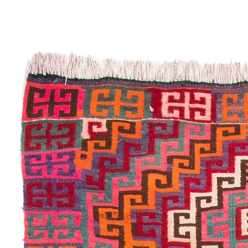 Runner Kelim Rug - Old - 320 x 135 cm - multicolored