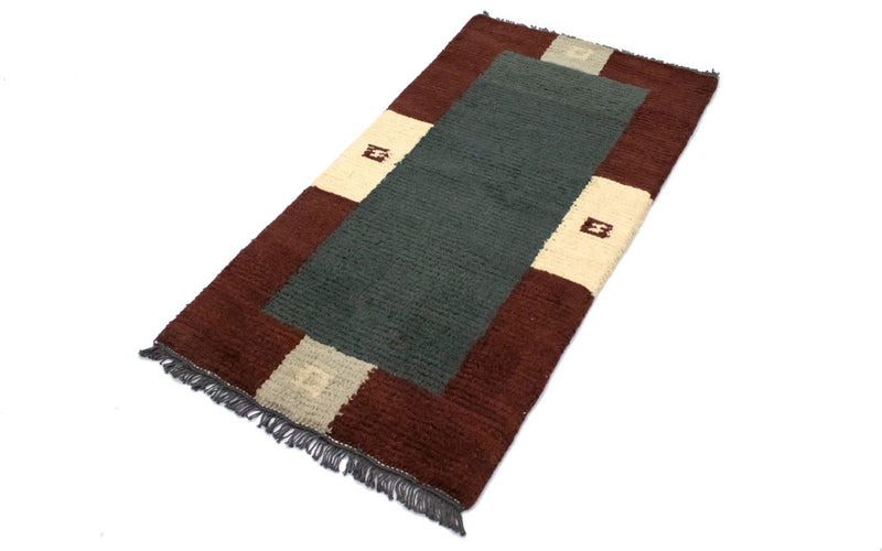 Nepal Rug - 140 x 70 cm - green