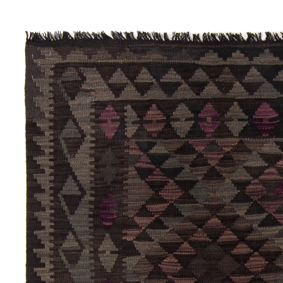 Kelim Rug - Splash - 197 x 151 cm - multicolored