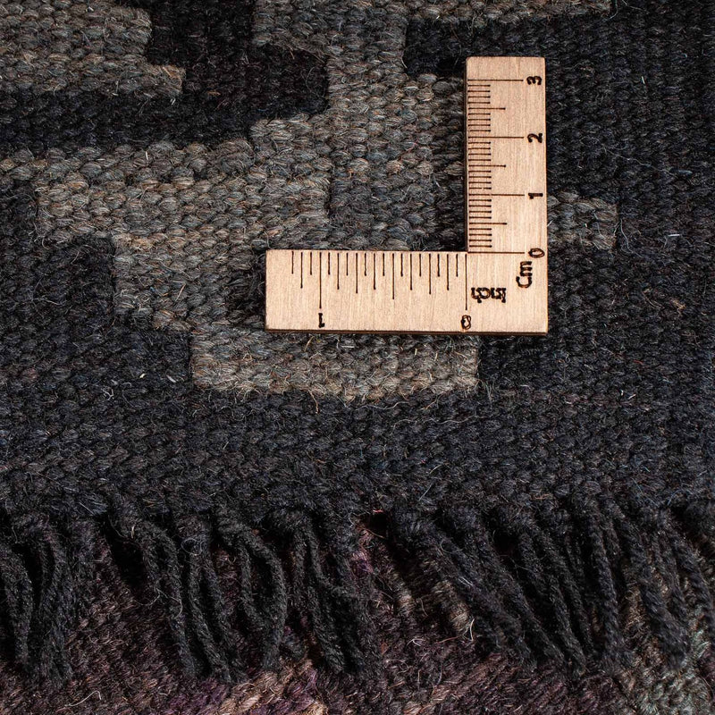 Kelim Rug - Splash - 197 x 151 cm - multicolored