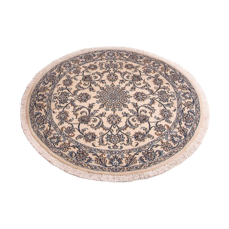 Perser Rug - Nain - Royal round  - 150 x 150 cm - beige