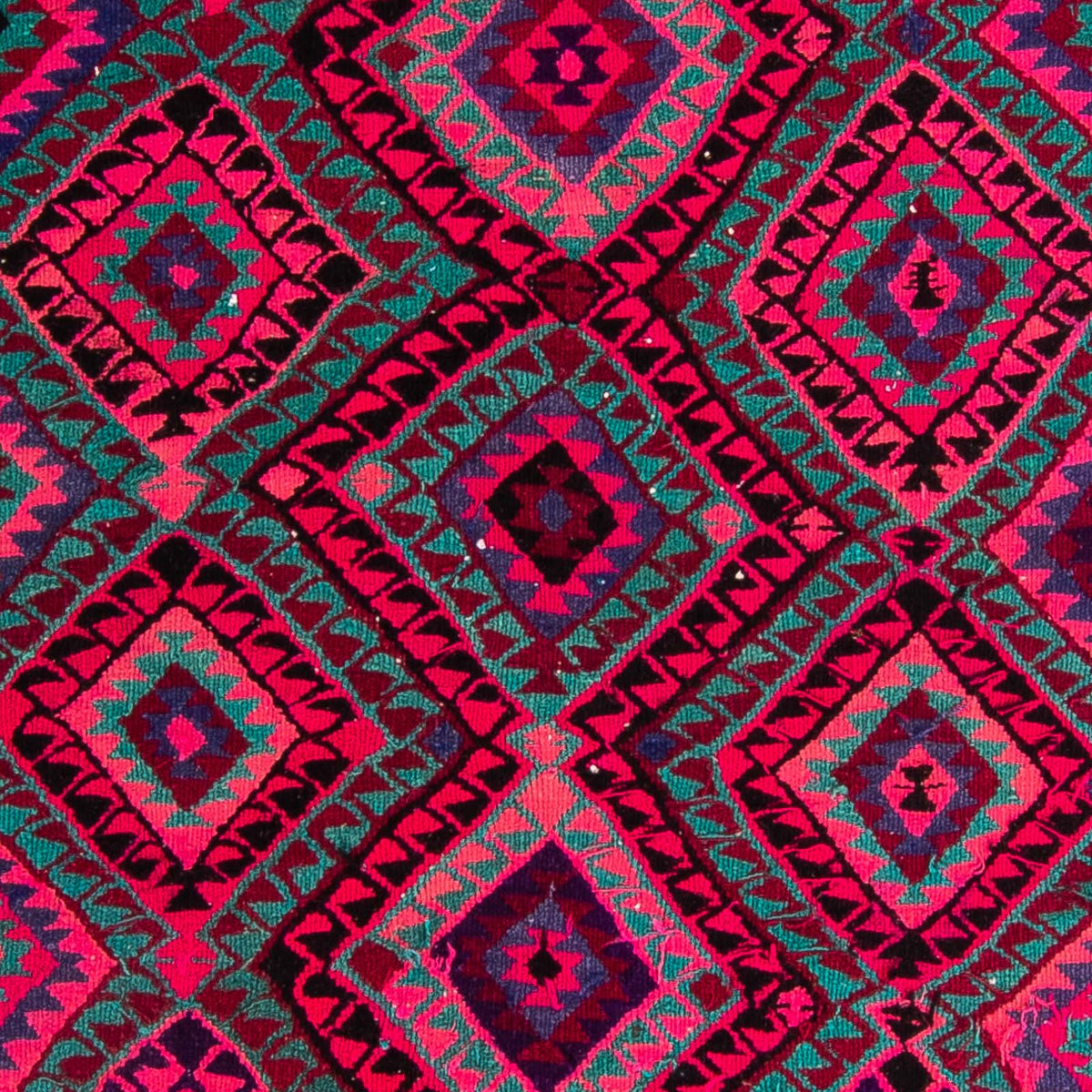 Runner Kelim Rug - Old - 315 x 135 cm - multicolored