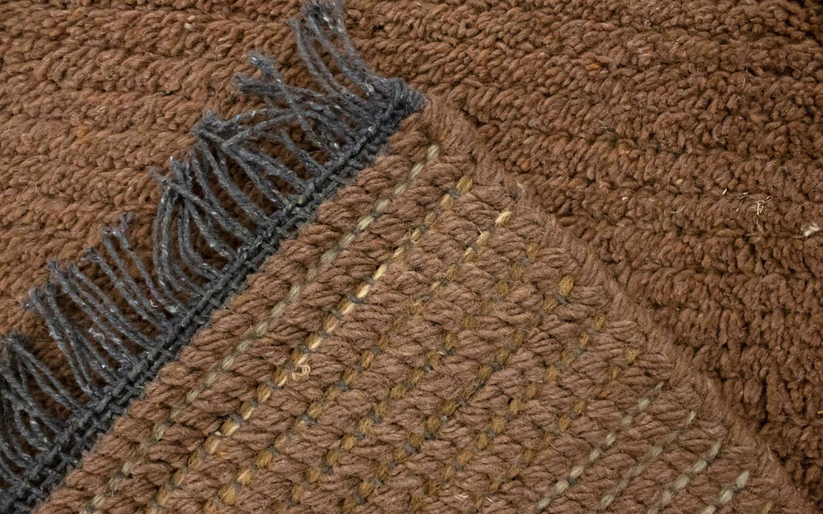 Nepal Rug - 140 x 70 cm - brown