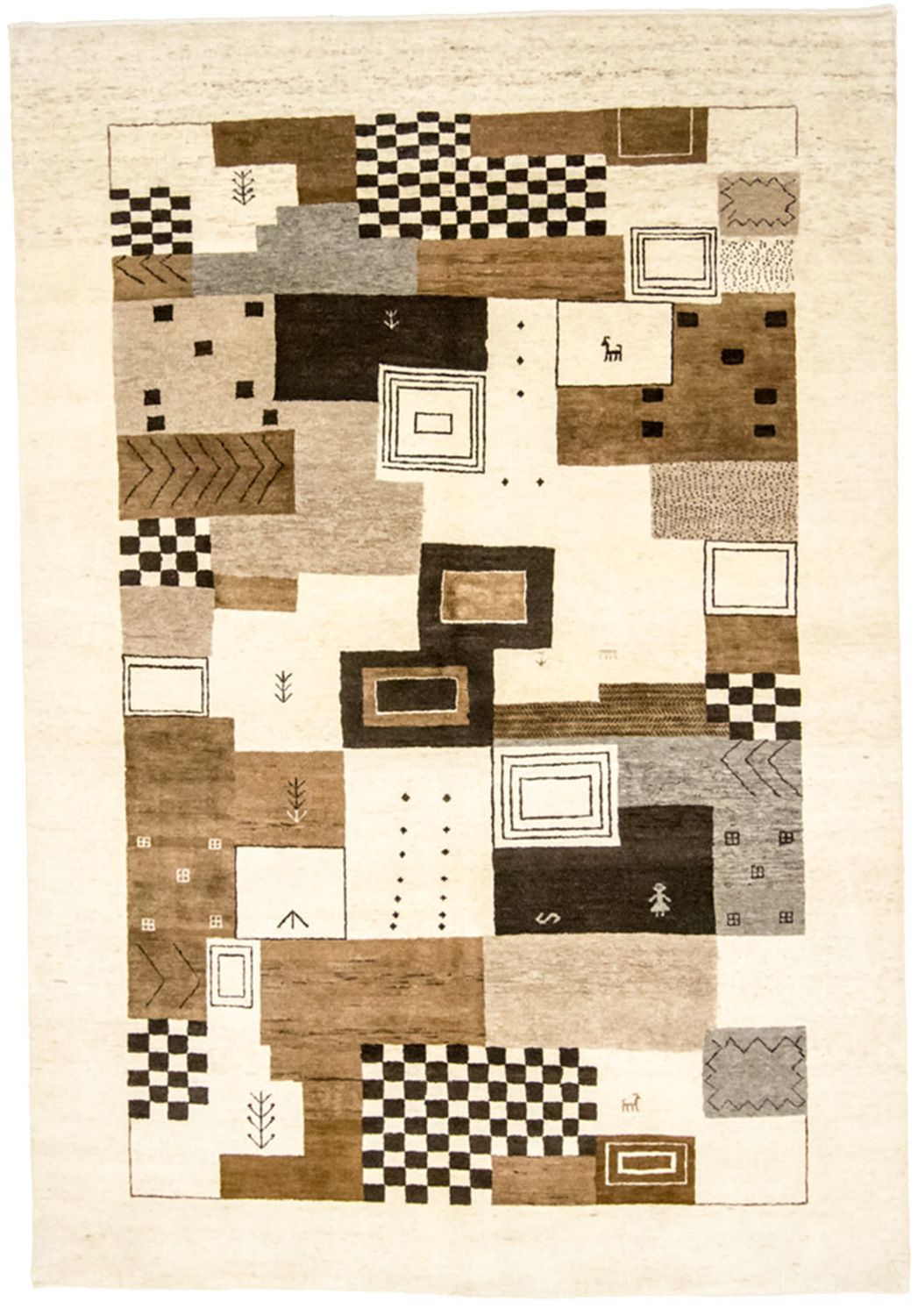 Gabbeh Rug - Loribaft Perser - 240 x 170 cm - multicolored