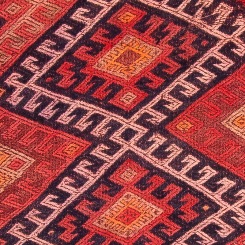 Runner Kelim Rug - Old - 380 x 75 cm - multicolored