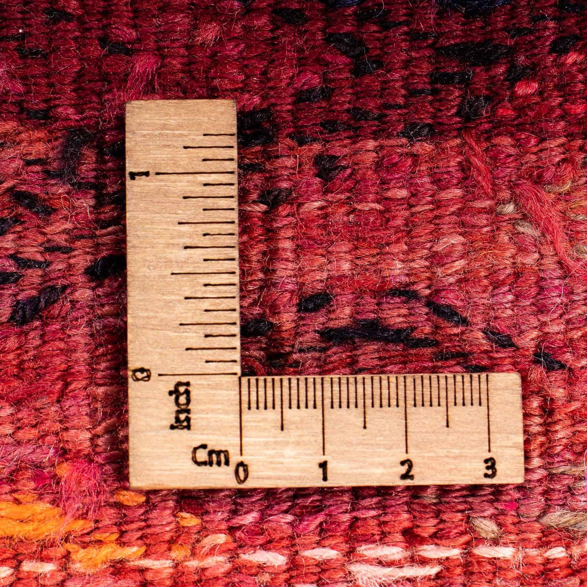 Runner Kelim Rug - Old - 380 x 75 cm - multicolored