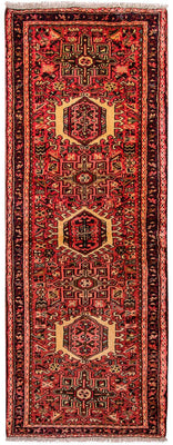Runner Perser Rug - Nomadic - 197 x 75 cm - red