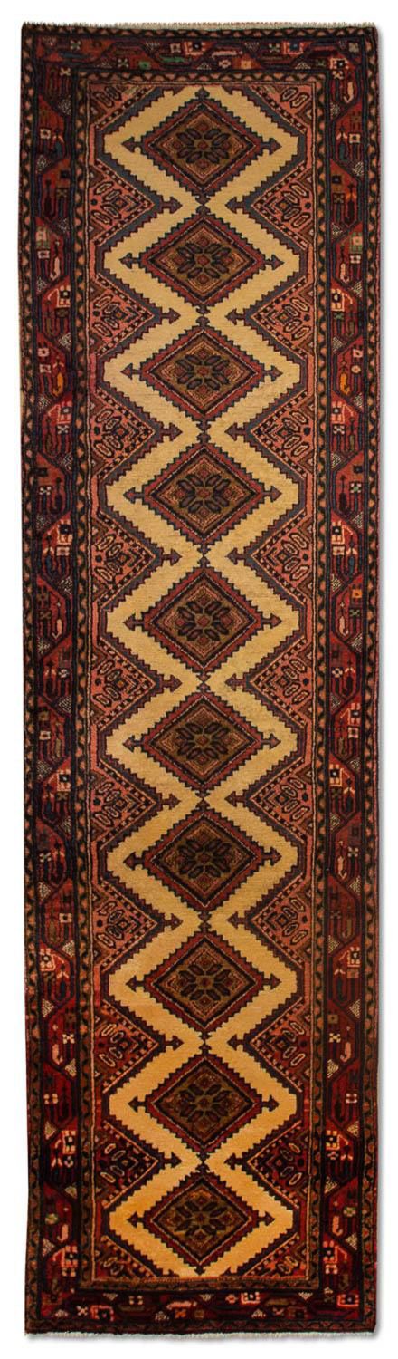 Runner Perser Rug - Nomadic - 286 x 76 cm - brown