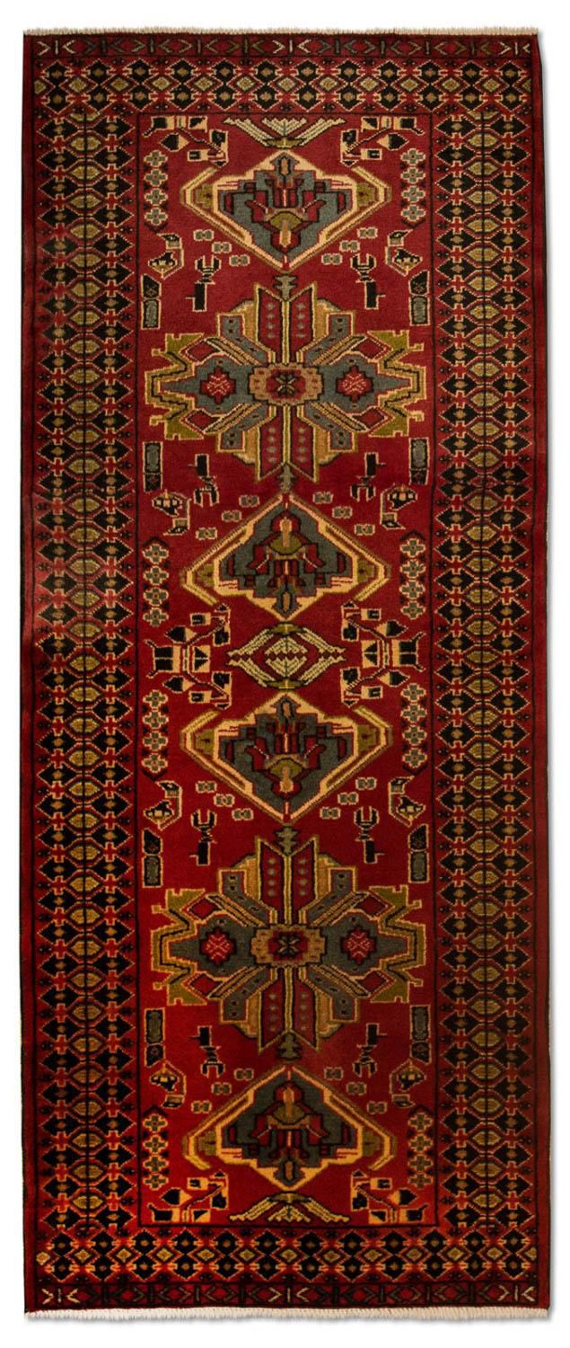 Runner Perser Rug - Nomadic - 200 x 82 cm - red