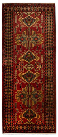 Runner Perser Rug - Nomadic - 200 x 82 cm - red