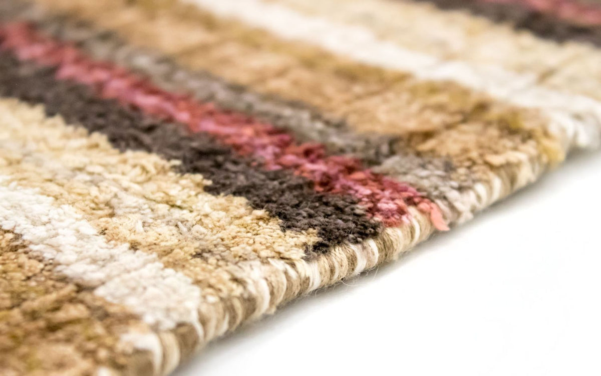 Viscose Rug square  - 200 x 200 cm - multicolored