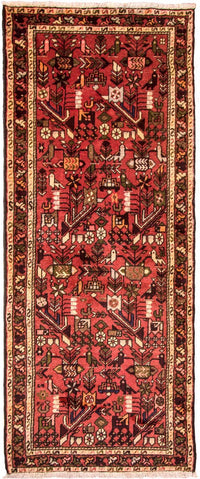 Runner Perser Rug - Nomadic - 200 x 83 cm - red